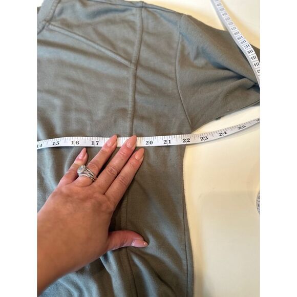 90 Degrees by Reflex Green Sweatshirt Pullover Size M - Picture 6 of 8